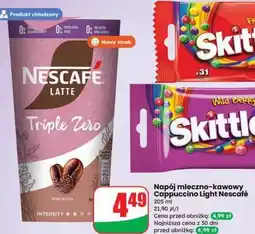 Dino Napój mleczno-kawowy Cappuccino Light Nescafé oferta