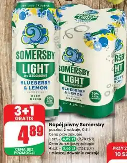 Dino Napój piwny Somersby oferta
