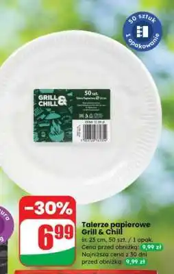 Dino Talerze papierowe Grill & Chill oferta