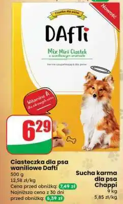 Dino Ciasteczka dla psa waniliowe Dafti oferta