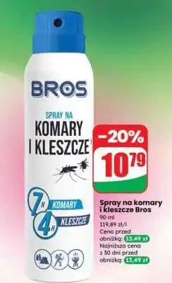Dino Spray na komary i kleszcze Bros oferta