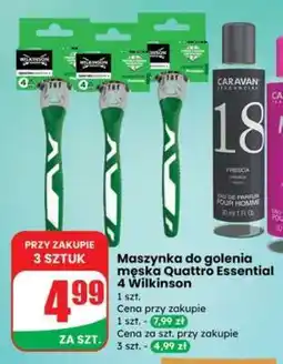 Dino Maszynka do golenia męska Quattro Essential 4 Wilkinson oferta