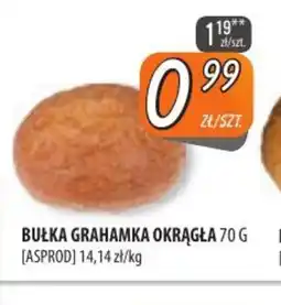 Społem Szczecin Bułka grahamka okrągła oferta