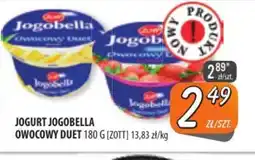 Społem Szczecin Jogurt Jogobella Owocowy Duet oferta