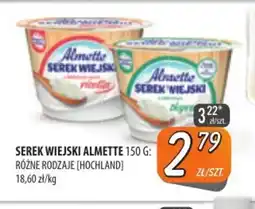 Społem Szczecin Serek wiejski Almette oferta