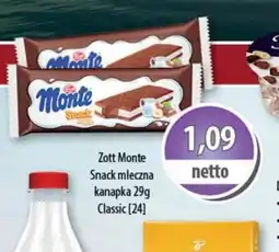 DUO-TES Zott Monte Snack oferta