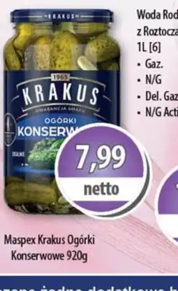 DUO-TES Maspex Krakus Ogórki Konserwowe oferta