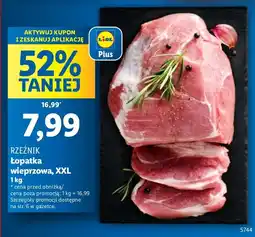 Lidl Łopatka wieprzowa XXL Rzeźnik oferta