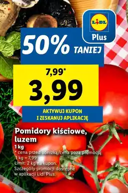 Lidl Pomidory kiściowe Ryneczek Lidla oferta