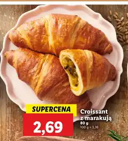 Lidl Croissant z marakują Cukiernia Lidla oferta
