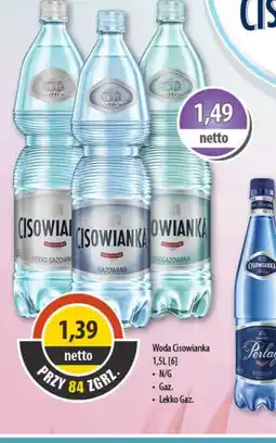 DUO-TES Woda Cisowianka oferta