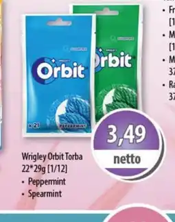 DUO-TES Wrigley Orbit Torba oferta