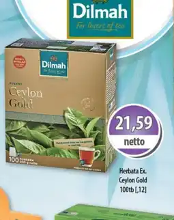 DUO-TES Herbata Dilmah Ex. Ceylon Gold oferta