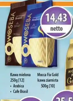 DUO-TES Kawa mielona Woseba oferta
