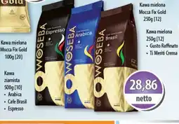 DUO-TES Kawa mielona Woseba oferta