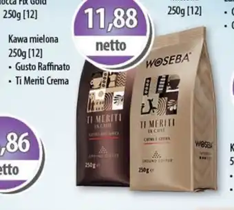 DUO-TES Kawa mielona Woseba oferta