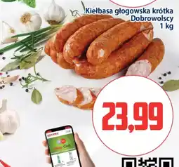 Kupiec Kiełbasa głogowska krótka Dobrowolscy oferta