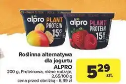 Carrefour Jogurt sojowy mango-banan Alpro Plant Protein oferta