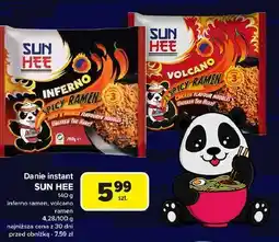 Carrefour Danie volcano spicy ramen Sun Hee oferta