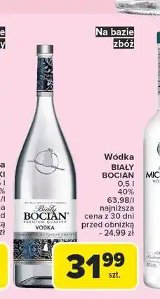 Carrefour Wódka Biały Bocian Vodka oferta