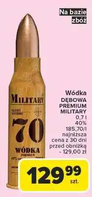 Carrefour Wódka Dębowa Polska Military 70 oferta