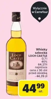 Carrefour Whisky Loch Castle oferta
