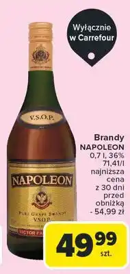 Carrefour Brandy Napoleon V.s.o.p oferta
