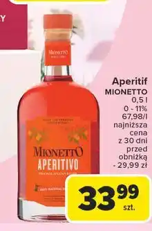 Carrefour Vermouth Mionetto Aperitivo oferta