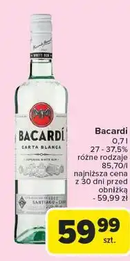 Carrefour Rum Bacardi Carta Blanca oferta