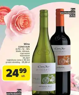 Carrefour Wino Cono Sur Bicicleta Pinot Rose oferta