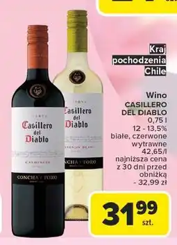 Carrefour Wino Casillero Del Diablo Sauvignon Blanc oferta