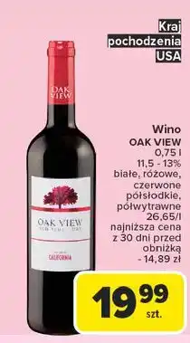 Carrefour Wino Oak View California oferta