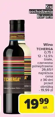 Carrefour Wino Tcherga oferta
