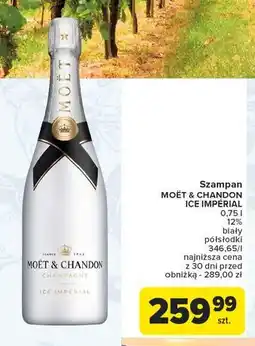 Carrefour Szampan Moet & Chandon Ice Imperial oferta