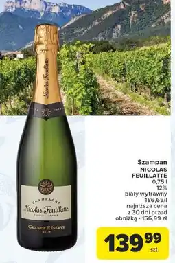 Carrefour Szampan Nicolas Feuillatte Brut oferta