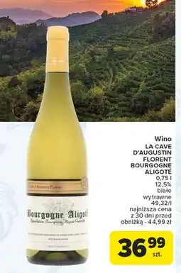 Carrefour Wino wytrawne Bourgogne Aligote oferta