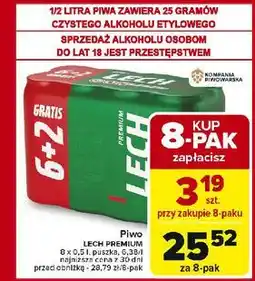 Carrefour Piwo Lech Premium oferta