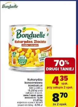 Carrefour Kukurydza złocista Bonduelle oferta