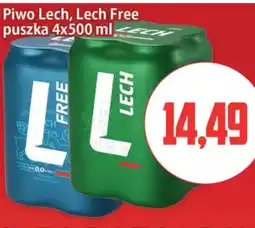 Kupiec Piwo Lech, Lech Free oferta