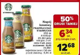 Carrefour Napój toffee honeycomb Starbucks Frappuccino oferta