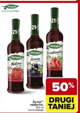 Carrefour Syrop aronia Herbapol oferta