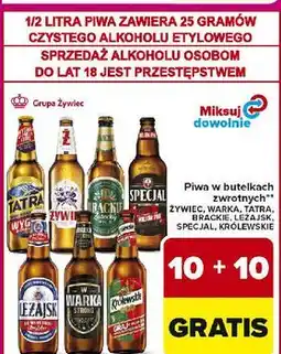 Carrefour Piwo Specjal Mocne oferta