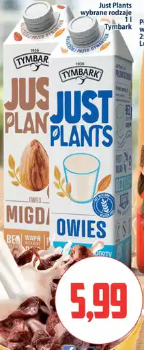 Kupiec Just Plants Tymbark oferta
