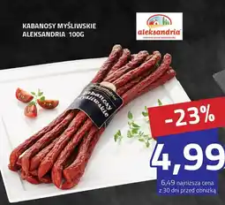Hildebrandt Kabanosy Myśliwskie Aleksandria oferta