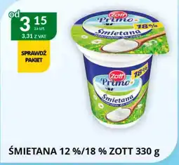 Eurocash Cash & Carry Smietana Zott Primo oferta