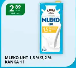Eurocash Cash & Carry Mleko UHT Kanka oferta