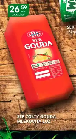Eurocash Cash & Carry Ser żółty Gouda Mlekovita Luz oferta