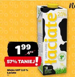 Netto Mleko UHT 2,0% Łaciate oferta