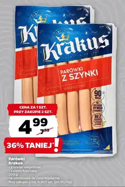 Netto Parówki z szynki Krakus oferta