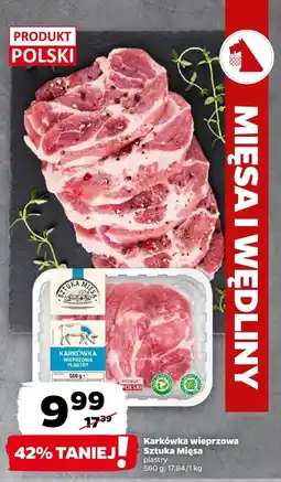 Netto Karkówka wieprzowa plastry Sztuka Mięsa oferta